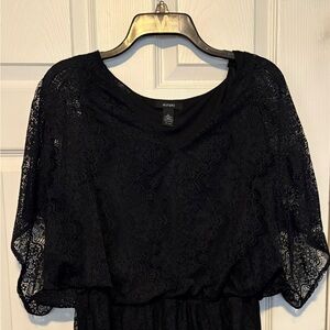 Alfani Black Lace Dress